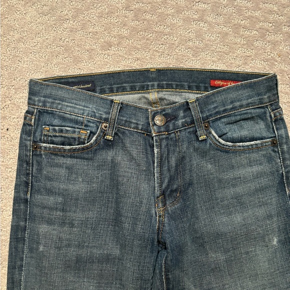 Citizens of Humanity low waist bootcut size 25 jeans Kelly #001 - Picture 4 of 7